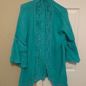 Jen's Pirate Booty Cardigan